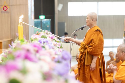 ภาพ No.346685:วันพฤหัสบดี 27 สิงหาคม พ.ศ.2569 พิธีมอบรางวัลแก่สามเณรทรงพระปาฏิโมกข์ปีที่ 4/2569