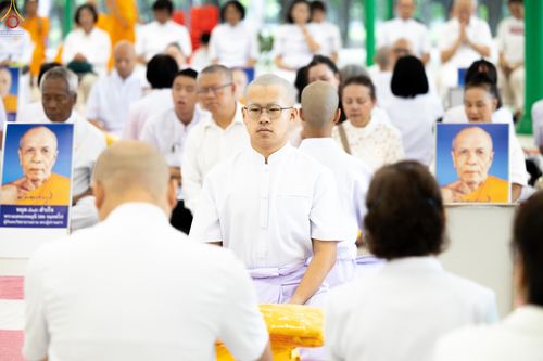 ภาพ No.338780:วันที่ 11 กรกฎาคม พศ.2569 พิธีบรรพชาอุปสมบท โครงการอุปสมบทหมู่ธรรมทายาทนานาชาติ  IDOP รุ่นที่ 21 (ภาษาจีน)  จากประเทศจีน มาเลเซีย สิงคโปร์ และไต้หวัน , โครงการบรรพชาสามเณรโรงเรียนนานาชาติ รุ่นที่ 15