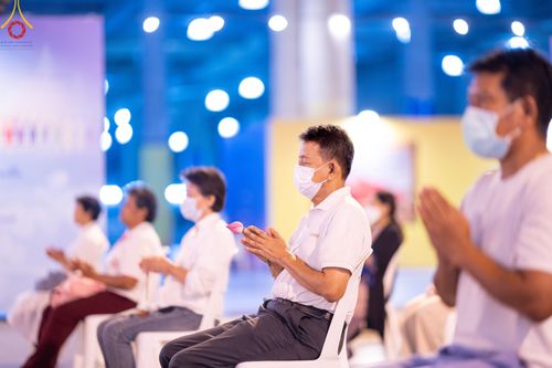 ภาพ No.79462:พิธีสวดธรรมจักร ชิตังเม  ครบ 5,251,555,555 จบ วันพุธที่ 5 เมษายน พ.ศ. 2566 ณ วัดพระธรรมกาย จ.ปทุมธานี