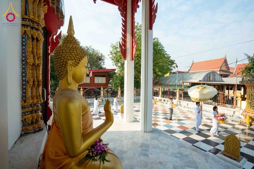 ภาพ No.304395:วันที่ 27 มกราคม พ.ศ. 2569 พิธีทอดผ้าป่าทำนุบำรุงศาสนสถาน ณ วัดบางไผ่นารถ ต.บางไทรป่า อ.บางเลน จ.นครปฐม ในโครงการธรรมยาตรา กตัญญูบูชา มหาปูชนียาจารย์ พระมงคลเทพมุนี(สด จนฺทสโร) พระผู้ปราบมาร อนุสรณ์สถาน 7 แห่ง ปีที่ 14