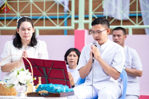 ภาพ No.342549:วันที่ 5 สิงหาคม พ.ศ. 2569  กิจกรรมตักบาตรโครงการรักความดี เพื่อเผยแผ่งานพระพุทธศาสนา  ศูนย์คมนาคม วัดพระธรรมกาย ณ โรงเรียนสังข์อ่ำ อ.คลองหลวง จ.ปทุมธานี