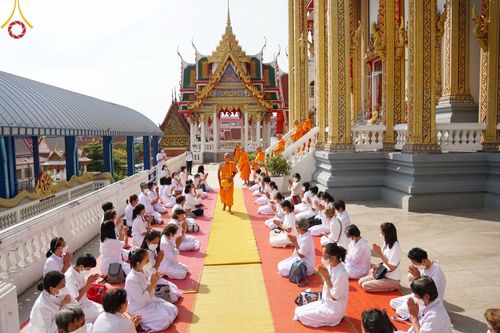 ภาพ No.66986:พิธีอุปสมบทวัดละหาร อ.บางบัวทอง    จ.นนทบุรี รับบุญจัดงานโดย สำนักต่างประเทศ เมื่อวันที่ 7 ธันวาคม พ.ศ. 2565