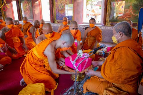 ภาพ No.66861:พิธีอุปสมบทวัดบางเดื่อ เขตบางขุนเทียน กรุงเทพมหานคร รับบุญจัดงานโดยสำนักกัลยาณมิตรสากล กองนครหลวง 11 เมื่อวันที่ 7 ธันวาคม พ.ศ. 2565