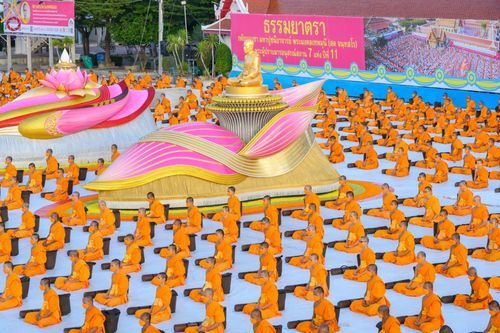 ภาพ No.72674:พุทธบุตรธรรมยาตรา ปฏิบัติธรรมและบันทึกภาพประวัติศาสตร์ ในโครงการธรรมยาตรากตัญญูบูชา มหาปูชนียาจารย์ พระมงคลเทพมุนี(สด จนฺทสโร) พระผู้ปราบมาร อนุสรณ์สถาน 7 แห่ง ปีที่ 11 ณ วัดสองพี่น้อง อ.สองพี่น้อง จ.สุพรรณบุรี วันที่ 15 มกราคม พ.ศ. 2566
