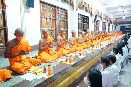 ภาพ No.67611:พิธีอุปสมบทวัดธัญญะผล จ.ปทุมธานี รับบุญจัดงานโดย สำนักต่างประเทศ เมื่อวันที่ 13 ธันวาคม พ.ศ. 2565