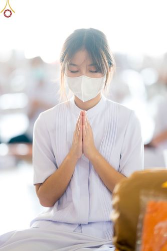 ภาพ No.66418:พิธีถวายอุปกรณ์เครื่องกันหนาว แด่คณะพระภิกษุ สามเณร วัดพระธรรมกาย วันเสาร์ที่ 10 ธันวาคม พ.ศ. 2565 ณ สภาธรรมกายสากล วัดพระธรรมกาย จ.ปทุมธานี