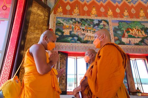 ภาพ No.66931:พิธีอุปสมบท วัดบางโฉลงใน จ.สมุทรปราการ รับบุญจัดงานโดย สำนักกัลยาณมิตรสากล เมื่อวันที่ 7 ธันวาคม พ.ศ. 2565