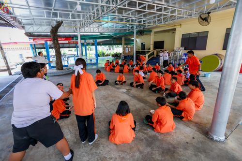 ภาพ No.338489:วันที่ 2-3 กรกฎาคม พ.ศ.2569 โครงการอบรมคุณธรรม จริยธรรมและความดีสากล ประจำปีการศึกษา2569 นักเรียนกว่า 150 คน  ณ วัดราษฎร์บูรณะ (วัดบางปลา) ต.บางปลา อ.บางพลี จ.สมุทรปราการ