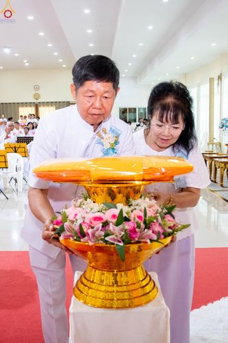 ภาพ No.336137:วันที่ 20 มิถุนายน พ.ศ.2569 พิธีทอดผ้าป่า ส่งเสริมงานพระพุทธศาสนา , พิธีเจริญพระพุทธมนต์เนื่องในวาระครบรอบ 14 ปี ธรรมอุทยานบ้านแป้ง อ.พรหมบุรี จ.สิงห์บุรี