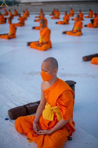 ภาพ No.74228:พุทธบุตรธรรมยาตรา ปฏิบัติธรรมและบันทึกภาพประวัติศาสตร์ ในโครงการธรรมยาตรากตัญญูบูชา มหาปูชนียาจารย์ พระมงคลเทพมุนี(สด จนฺทสโร) พระผู้ปราบมาร อนุสรณ์สถาน 7 แห่ง ปีที่ 11 ณ อนุสรณ์สถานบางปลา อ.บางเลน จ.นครปฐม วันที่ 23 มกราคม พ.ศ. 2566