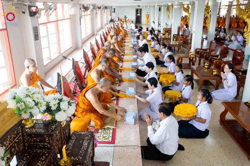 ภาพ No.300407:วันที่ 22 มกราคม พ.ศ. 2569 พิธีทอดผ้าป่าทำนุบำรุงศาสนสถาน ณ วัดรางกำหยาด ต.บางภาษี อ.บางเลน จ.นครปฐม ในโครงการธรรมยาตรา กตัญญูบูชา มหาปูชนียาจารย์ พระมงคลเทพมุนี(สด จนฺทสโร) พระผู้ปราบมาร อนุสรณ์สถาน 7 แห่ง ปีที่ 14