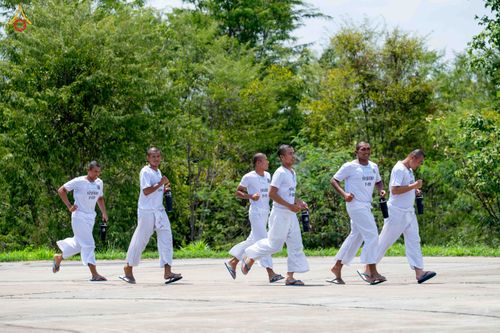 ภาพ No.340571:วันที่ 24-25 กรกฎาคม พ.ศ. 2569 โครงการพัฒนาคุณธรรม จริยธรรม สำหรับนักเรียนนายสิบตำรวจ (นสต.) รุ่นที่ 17 ศูนย์ฝึกอบรมตำรวจภูธรภาค 1 ได้จัดกิจกรรม WalkRally สวดมนต์นั่งสมาธิ และฟังธรรมจากพระอาจารย์ ณ ศูนย์ปฏิบัติธรรมเวิล์ดพีช วัลเล่ย์ (World Peace Valley) 