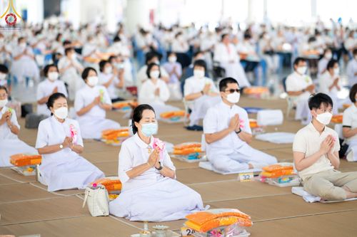 ภาพ No.79433:พิธีบุพเปตพลี ครั้งที่ 133 เพื่ออุทิศบุญกุศลแด่บรรพบุรุษผู้ล่วงลับ วันที่ 5 เมษายน พ.ศ. 2566 ณ วัดพระธรรมกาย