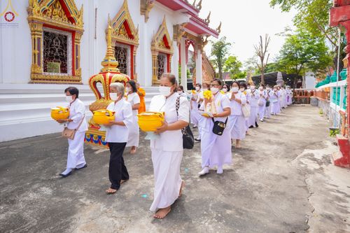 ภาพ No.66076:พิธีอุปสมบทวัดใหม่นพรัตน์ อ.สองพี่น้อง จ.สุพรรณบุรี รับบุญจัดงานโดยสำนักการศึกษา เมื่อวันที่ 7 ธันวาคม พ.ศ. 2565