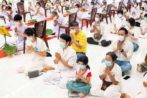 ภาพ No.65550:พิธีปลงผม และพิธีขอขมามอบผ้าไตร นาคธรรมทายาท ในโครงการอุปสมบทบูชาธรรม มหาปูชนียาจารย์ประจำปี 2565 ณ ศูนย์ปฏิบัติธรรมภาคใต้ บางกล่ำ จ.สงขลา วันที่ 19 พฤศจิกายน พ.ศ. 2565