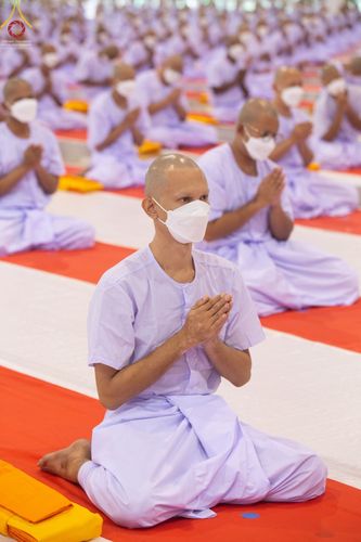 ภาพ No.64319:พิธีบรรพชาสามเณรธรรมทายาท โครงการอุปสมบทบูชาธรรมมหาปูชนียาจารย์ วันเสาร์ที่ 26 พฤศจิกายน พ.ศ. 2565 ณ วัดพระธรรมกาย จ.ปทุมธานี