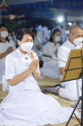 ภาพ No.69961:พิธีถวายภัตตาหารเป็นสังฆทาน แด่คณะพระธรรมยาตราฯ ในโครงการธรรมยาตราฯ ปีที่ 11 ณ อนุสรณ์สถานมหาวิหารพระมงคลเทพมุนี อ.สองพี่น้อง จ.สุพรรณบุรี วันที่ 10 มกราคม พ.ศ. 2566