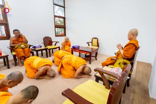 ภาพ No.316176:วันเสาร์ที่ 28 มีนาคม พ.ศ. 2569 พิธีบำเพ็ญกุศล คุณพ่อณรงค์ จินตมากุล  สิริอายุ 99 ปี 11 เดือน โยมบิดา พระครูปลัดรัตนวีรวัฒน์ (รังสฤษดิ์ อิทฺธิจินตโก) ที่ปรึกษาเจ้าคณะจังหวัดปทุมธานี เจ้าอาวาสวัดพระธรรมกาย  ณ ห้องปลูกศรัทธา 2 วัดพระธรรมกาย ปทุมธานี