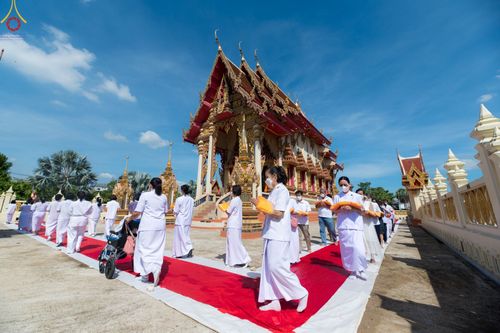 ภาพ No.66760:พิธีอุปสมบทวัดธัญญะผล อ.ลำลูกกา จ.ปทุมธานี รับบุญจัดงานโดยกอง AEC สำนักต่างประเทศ เมื่อวันที่ 7 ธันวาคม พ.ศ. 2565