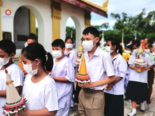 ภาพ No.67684:พิธีอุปสมบทวัดเดิมบาง อ.เดิมบางนางบวช จ.สุพรรณบุรี รับบุญจัดงานโดย  สำนักพระปริยัติธรรม เมื่อวันที่ 7 ธันวาคม พ.ศ. 2565