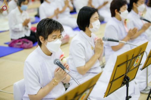 ภาพ No.72876:พิธีถวายภัตตาหารเป็นสังฆทาน แด่คณะพระธรรมยาตราฯ ในโครงการธรรมยาตรากตัญญูบูชา มหาปูชนียาจารย์ พระมงคลเทพมุนี(สด จนฺทสโร) พระผู้ปราบมาร อนุสรณ์สถาน 7 แห่ง ปีที่ 11 วันที่ 20 มกราคม พ.ศ. 2566