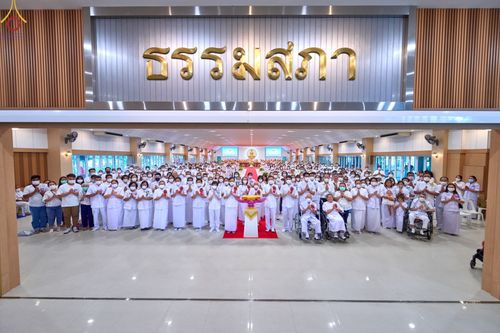 ภาพ No.64213:พิธีทอดกฐินสามัคคีเพื่อเติมเต็มสระมหาเศรษฐี /ห้องปฎิบัติธรรม อาคารธรรมสภา /กุฎิพระมหาเถระ ประจำปีพุทธศักราช 2565  โดยผู้มีบุญ จ.ชลบุรี และคณะกัลยาณมิตรทั่วโลก วันอาทิตย์ที่ 30 ตุลาคม พ.ศ. 2565  ณ ธุดงคสถานชลบุรี