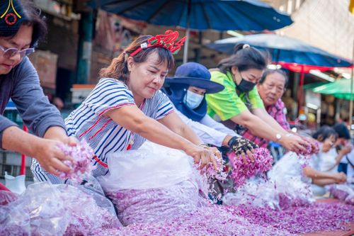 ภาพ No.105624:พิธีต้อนรับพระธรรมยาตรา ในโครงการธรรมยาตรากตัญญูบูชา มหาปูชนียาจารย์ พระมงคลเทพมุนี(สด จนฺทสโร) พระผู้ปราบมาร อนุสรณ์สถาน 7 แห่ง ปีที่ 12 วันที่ 3 มกราคม พ.ศ. 2567 ณ อนุสรณ์สถานโลตัสแลนด์ จ.สุพรรณบุรี
