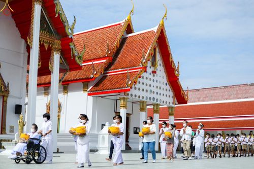 ภาพ No.66204:พิธีอุปสมบทวัดสองพี่น้อง อ.สองพี่น้อง จ.สุพรรณบุรี รับบุญจัดงานโดยสำนักงานวัดฯ เมื่อวันที่ 7 ธันวาคม พ.ศ. 2565