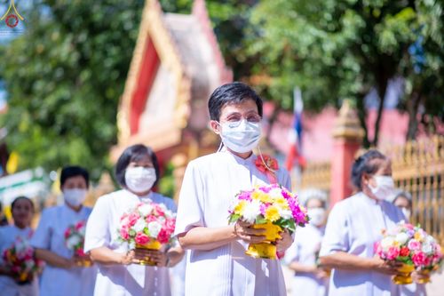 ภาพ No.67386:พิธีอุปสมบทวัดอินทโชติสังฆโพธาราม อ.พนมสารคาม จ.ฉะเชิงเทรา รับบุญจัดงานโดย สำนักงานวัดฯ เมื่อวันที่ 7 ธันวาคม พ.ศ. 2565