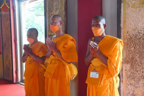 ภาพ No.67504:พิธีอุปสมบทวัดบัวลอย อ.หนองแค จ.สระบุรี รับบุญจัดงานโดย  สำนักองค์ประธาน เมื่อวันที่ 9 ธันวาคม พ.ศ. 2565