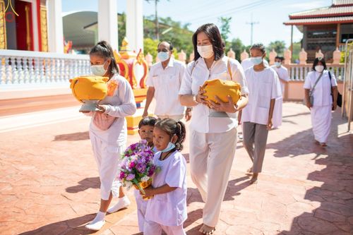 ภาพ No.67444:พิธีอุปสมบทวัดบึงกระจับ อ.พนมสารคาม จ.ฉะเชิงเทรา รับบุญจัดงานโดย สำนักกัลยาณมิตรสากล เมื่อวันที่ 7 ธันวาคม พ.ศ. 2565