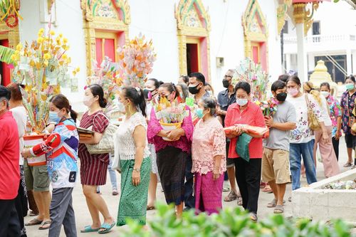 ภาพ No.64817:พิธีทอดกฐินสามัคคีทั่วไทย 5,000 วัด โดยคณะศิษยานุศิษย์วัดพระธรรมกาย น้อมบูชาธรรม 78 ปี หลวงพ่อธัมมชโย  วันจันทร์ที่ 7 พฤศจิกายน พ.ศ. 2565  ณ วัดสระบัว อำเภอธัญบุรี จังหวัดปทุมธานี