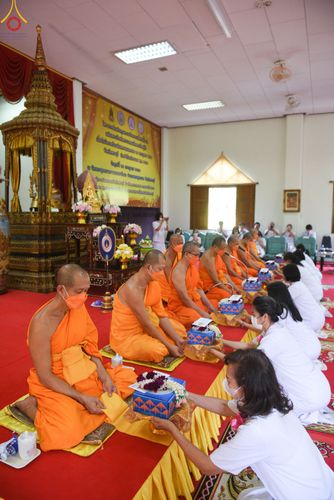 ภาพ No.79415:พิธีเวียนประทักษิณ ขอขมา มอบผ้าไตร โครงการบรรพชาสามเณรฟื้นฟูพระพุทธศาสนาทั่วไทย ณ วัดพระพุทธบาทราชวรมหาวิหาร อ.พระพุทธบาท จ.สระบุรี วันที่ 1 เมษายน พ.ศ. 2566