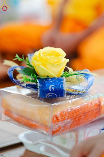 ภาพ No.205763:พิธีสวดพระพุทธมนต์ และถวายภัตตาหารเมนูสวรรค์แด่พระภิกษุ สามเณร วันจันทร์ที่ 3 กุมภาพันธ์ พ.ศ. 2568 ณ หอฉันคุณยายอาจารย์ฯ วัดพระธรรมกาย