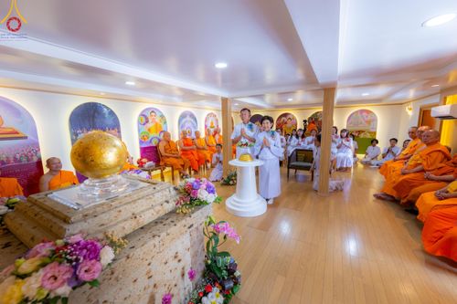 ภาพ No.141714:พิธีประดิษฐานลูกนิมิตมหาสมบัติ  ผูกสีมา สถาปนาอุโบสถ "บูชาธรรม 80 ปี หลวงพ่อธัมมชโย" ณ วัดพระธรรมกายโทชิหงิ ประเทศญี่ปุ่น วันอาทิตย์ที่ 16 มิถุนายน พ.ศ. 2567