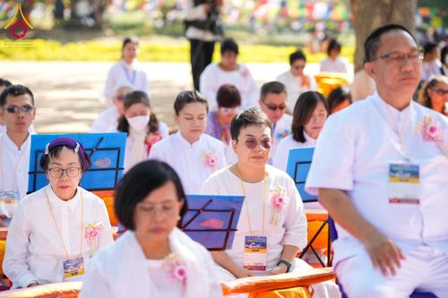 ภาพ No.130547:พิธีบรรพชาธรรมทายาท ในโครงการบรรพชา 1,250 รูป ณ แดนประสูติ สวนลุมพินี ประเทศเนปาล วันที่ 9 มีนาคม พ.ศ. 2567