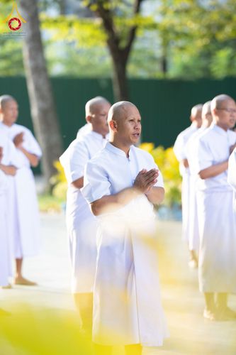 ภาพ No.244616:วันเสาร์ที่ 6 กันยายน พ.ศ. 2568 พิธีเวียนประทักษิณ และวันทาสีมาของนาคธรรมทายาท โครงการอุปสมบทหมู่บูชาธรรมครบรอบ 108 ปี วันครูผู้ค้นพบวิชชาธรรมกาย ณ โบสถ์พระไตรปิฎก วัดพระธรรมกาย