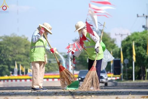 ภาพ No.114247:V.13 ตามติด การเตรียมงาน เก็บงาน การรับบุญของเจ้าหน้าที่หน่วยงานต่างๆ เพื่อโครงการธรรมยาตรา ปีที่ 12 ระหว่างวันที่ 2 - 31 มกราคม พ.ศ. 2567