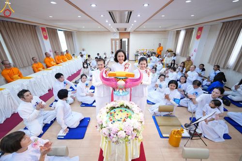 ภาพ No.133100:พิธีทอดผ้าป่าสามัคคีฉลองครบ 13 ปี วัดพระธรรมกายไอจิ แด่คณะพระภิกษุสงฆ์ 12 วัด ศูนย์สาขาทั่วภาคพื้นญี่ปุ่น วันที่ 31 มีนาคม พ.ศ. 2567
