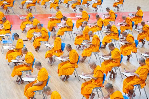 ภาพ No.249713:วันที่ 1 ตุลาคม พ.ศ. 2568 การสอบธรรมสนามหลวง นักธรรมชั้นตรี อำเภอคลองหลวง จังหวัดปทุมธานี ณ ห้องแก้วสารพัดนึก 2 วัดพระธรรมกาย