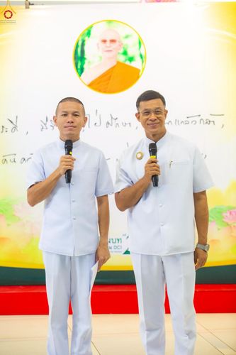 ภาพ No.227443:วันเสาร์ที่ 31 พฤษภาคม พ.ศ. 2568 พิธีเวียนประทักษิณรอบพระอุโบสถ ในพิธีอุปสมบท สามเณรเตรียม DCI รุ่นที่ 22 ณ อุโบสถพระไตรปิฎก วัดพระธรรมกาย