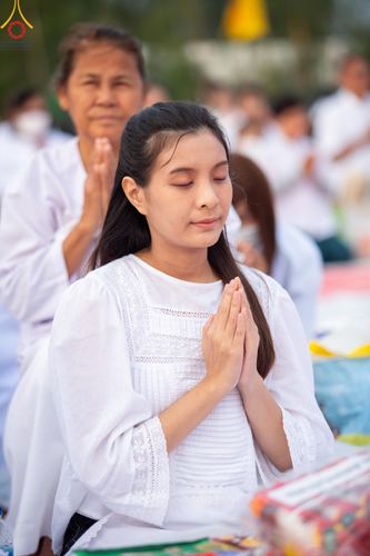 ภาพ No.118547:พิธีตักบาตรพระธรรมยาตรา ปีที่ 12 ณ อนุสรณ์สถานลำดับที่ 5 สถานที่เผยแผ่วิชชาธรรมกายครั้งแรก อนุสรณ์สถานบางปลา จ.นครปฐม วันที่ 25 มกราคม พ.ศ. 2567