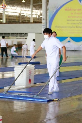 ภาพ No.138109:V.42 ก่อน กลาง เก็บ บุญวันวิสาขบูชา การเตรียมงาน การปฏิบัติงาน และการเก็บงาน ของเจ้าหน้าที่หน่วยงานต่างๆ วันวิสาขบูชา พุธที่ 22 พฤษภาคม พ.ศ. 2567