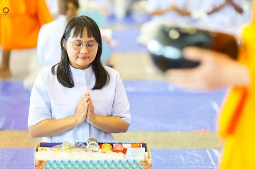 ภาพ No.240479:วันพุธที่ 27 สิงหาคม พ.ศ. 2568 พิธีตักบาตร ในวันธรรมชัย ณ วัดพระธรรมกาย จ.ปทุมธานี