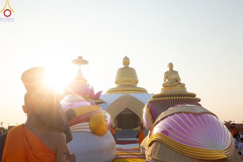 ภาพ No.116703:พิธีต้อนรับพระธรรมยาตรา ปีที่ 12 ณ อนุสรณ์สถานบางปลา จ.นครปฐม วันที่ 21 มกราคม พ.ศ. 2567