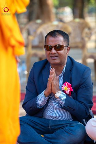 ภาพ No.132121:พิธีต้อนรับ พระ-สามเณร ธรรมยาตรา ในโครงการบรรพชา 1,250 รูป ณ แดนประสูติ สวนลุมพินี ประเทศเนปาล วันที่ 16-17 มีนาคม พ.ศ. 2567