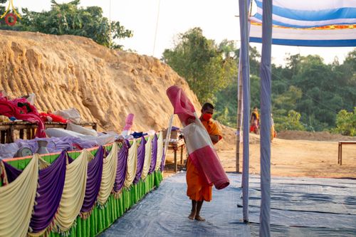 ภาพ No.127253:Photo Story ปฐมบรรพชาชาวพุทธมาร์มา เริ่ม วันที่ 2 กุมภาพันธ์ พ.ศ. 2567 ณ วัดธัมจักร อรัญกุฏิ เมืองรัมการ์ คาร์กาชารี บังกลาเทศ