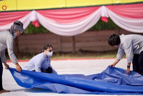 ภาพ No.109416:V.7 พลังใจ การเตรียมงาน เก็บงาน การรับบุญของเจ้าหน้าที่หน่วยงานต่างๆ เพื่อโครงการธรรมยาตรา กตัญญูบูชามหาปูชนียาจารย์ พระมงคลเทพมุนี (สด จนฺทสโร) พระผู้ปราบมาร อนุสรณ์สถาน 7 แห่ง ปีที่ 12 ระหว่างวันที่ 2 - 31 มกราคม พ.ศ.2567