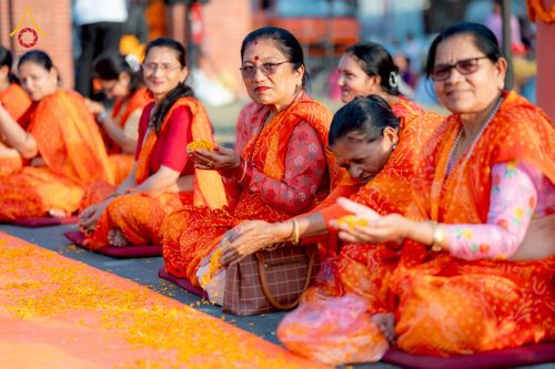 ภาพ No.212981:วันที่ 14 - 15 มีนาคม พ.ศ. 2568 คณะสงฆ์และสามเณรเดินธรรมยาตรา ในโครงการบวชสามเณรเนปาล 500 รูป ไปยังสถานที่รอบมายาเทวีและลุมพินีเกรด ณ ลุมพินี ประเทศเนปาล