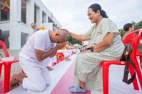 ภาพ No.349365:วันจันทร์ที่ 14 กันยายน พ.ศ.2569  พิธีตัดปอยผมนักเรียนนายสิบธรรมทายาท  "โครงการบรรพชาและพัฒนาศีลธรรม นักเรียนนายสิบตำรวจรุ่นที่ 16“  ณ ศูนย์ฝึกอบรมตำรวจภูธร ภาค 1  จ.สระบุรี